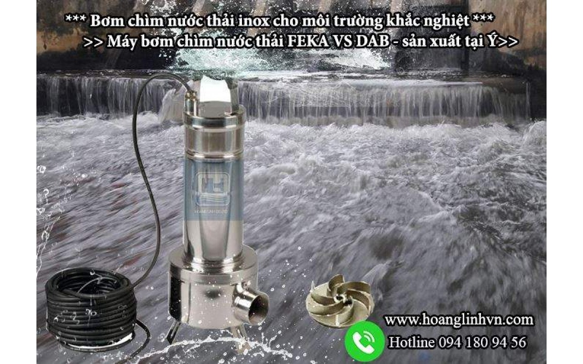 3 lý do bơm FEKA VS là dòng bơm chìm nước thải đáng tin cậy có tính bền bỉ cao